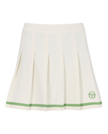 Sergio Tacchini Kalkman Tennis Skirt In Gardenia