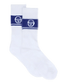 Sergio Tacchini Koos Socks in White/Adrenaline Rush