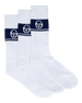 Sergio Tacchini Koos Socks In White/Maritime Blue