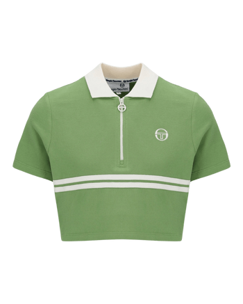 Sergio Tacchini Miss Supermac Polo Shirt In Jade Green