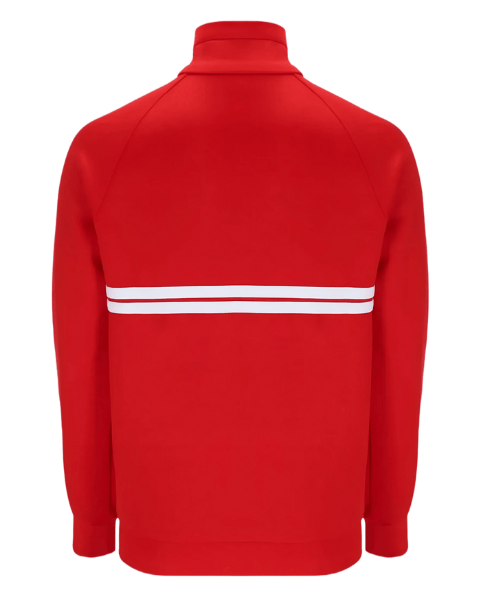 Sergio Tacchini New Dallas Track Top in Adrenaline Rush/White/Maritime Blue