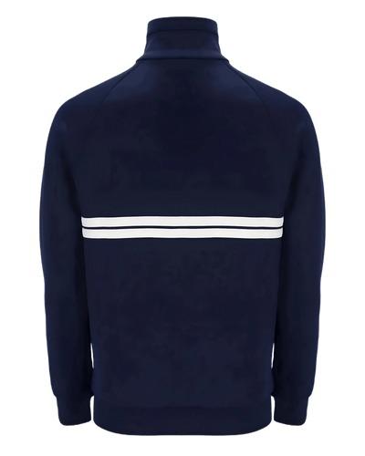 Sergio Tacchini New Dallas Track Top in Maritime Blue /Adrenaline Rush/White
