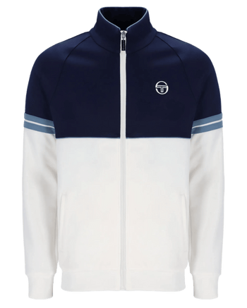 Sergio Tacchini Orion TJ Track Jacket in Maritime Blue / Gardenia / Coronet Blue