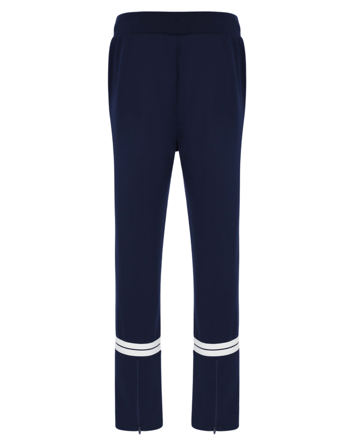 Sergio Tacchini Orion Track Pant In Maritime Blue/White