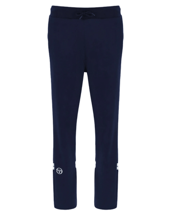 Sergio Tacchini Orion Track Pant in Martime Blue/Gardenia