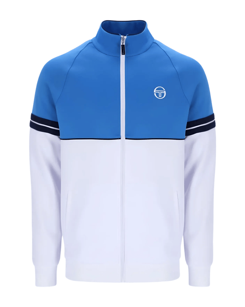 Sergio Tacchini Orion Track Top In Palace Blue/White