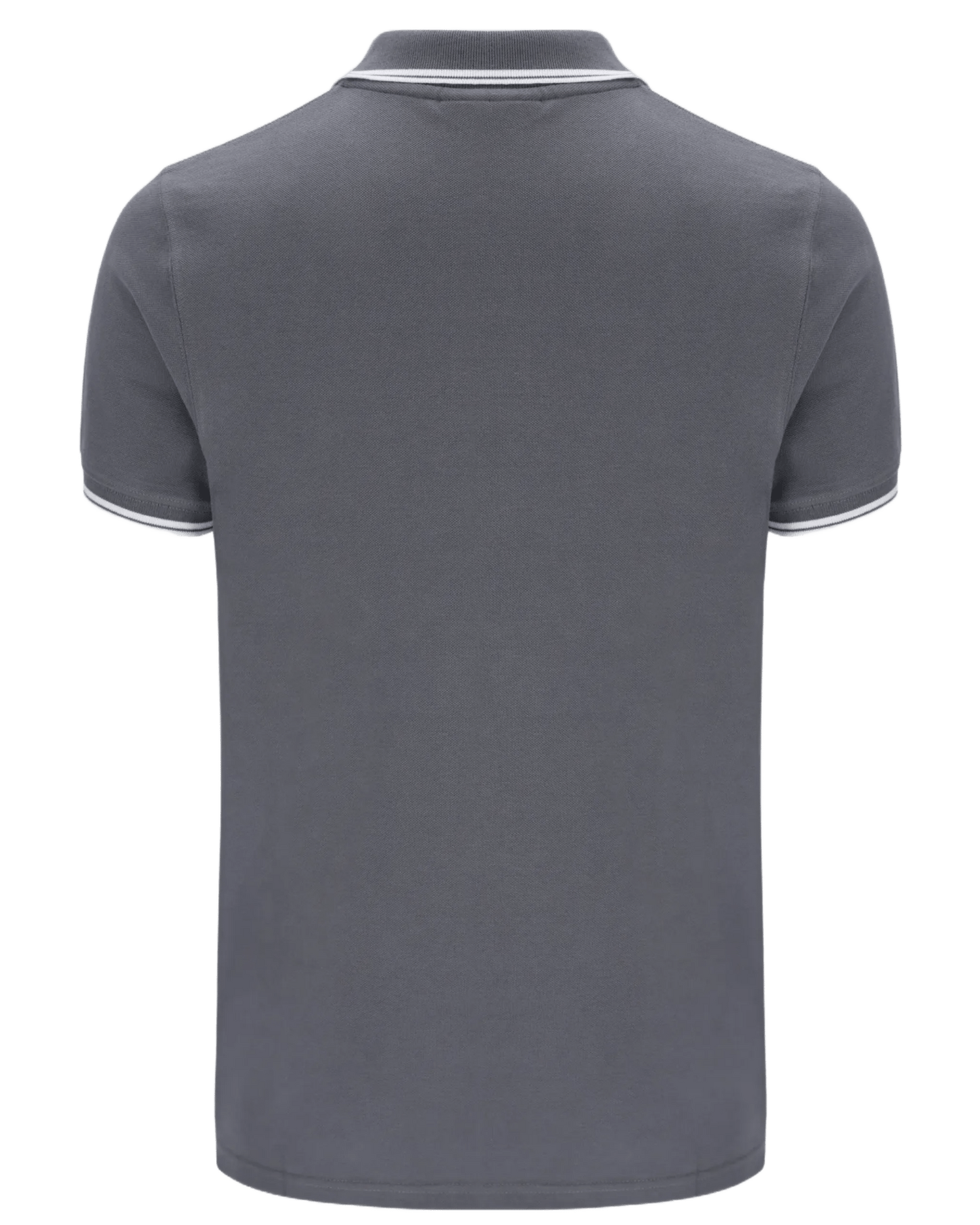 Sergio Tacchini Polo Shirt S/S in Quiet Shade / White