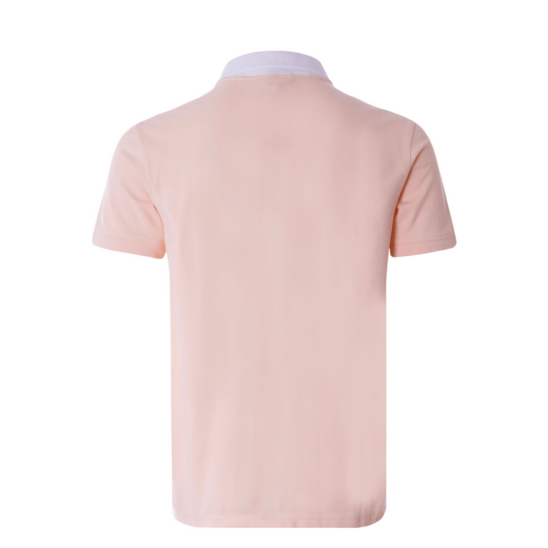 Sergio Tacchini SuperMac polo shirt in Pink & White