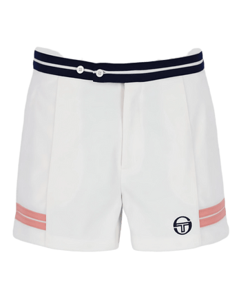 Sergio Tacchini SuperMac Tennis Shorts in Gardenia