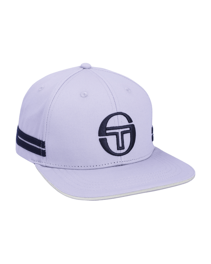 Sergio Tacchini Zarda Cap Baseball Cap In Thistle/Maritime Blue/White