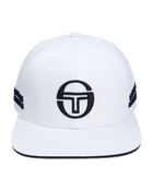 Sergio Tacchini Zarda Cap Baseball Cap In White/Maritime Blue