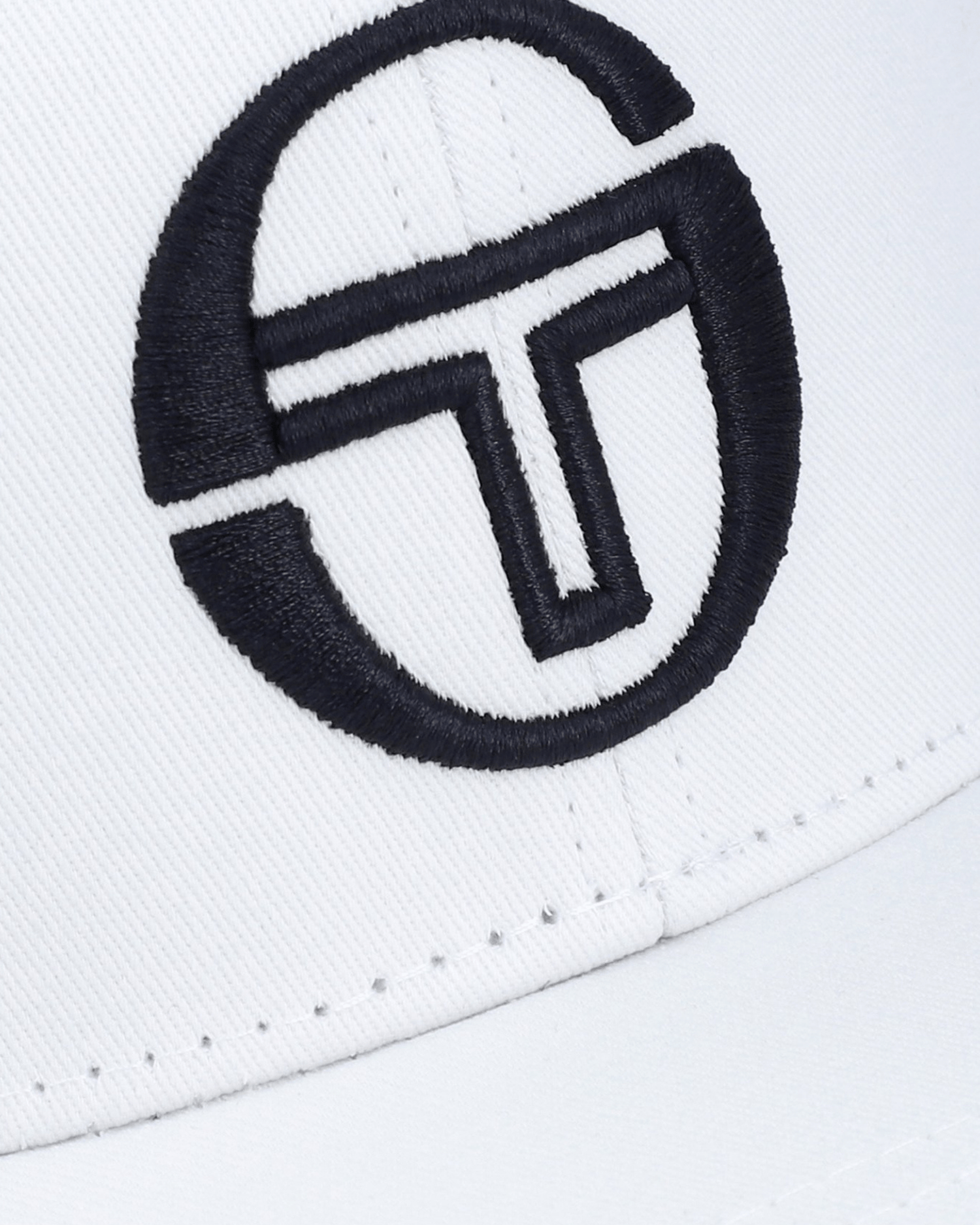 Sergio Tacchini Zarda Cap Baseball Cap In White/Maritime Blue