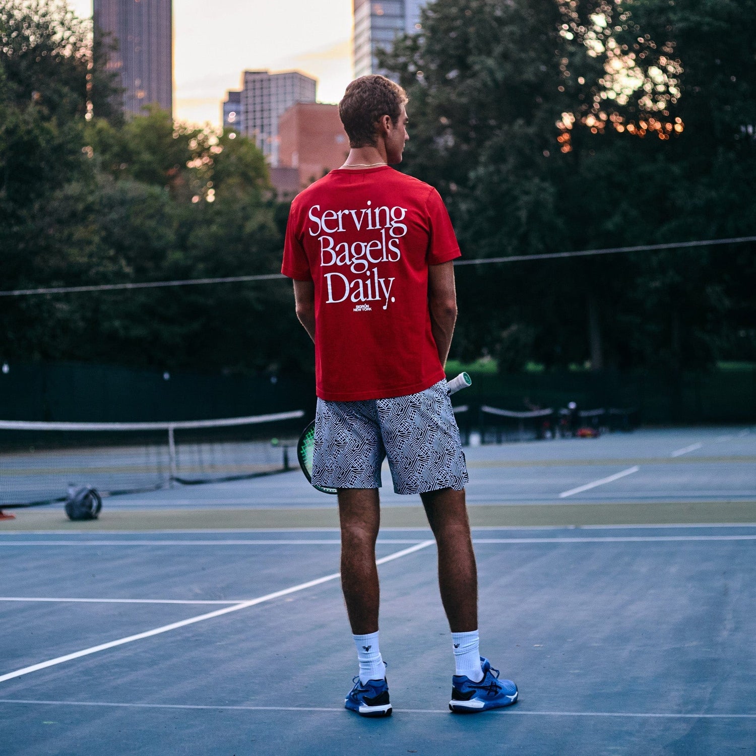 Serving Bagels Veranda Tee