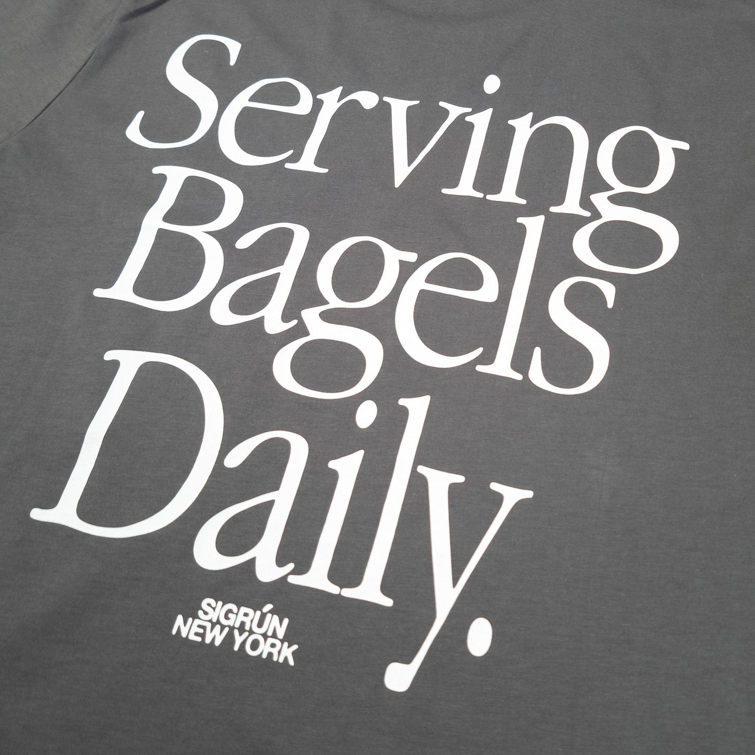 Serving Bagels Veranda Tee