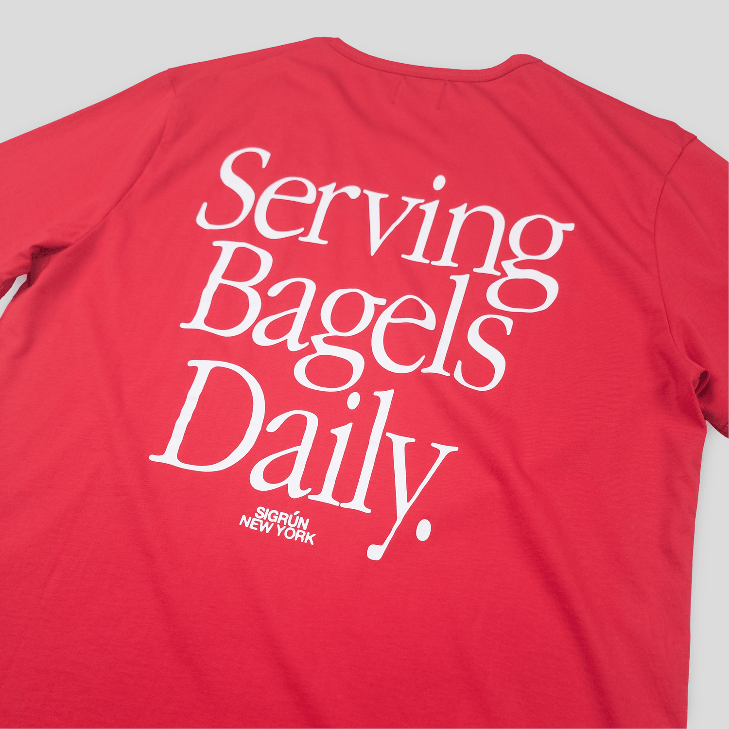 Serving Bagels Veranda Tee