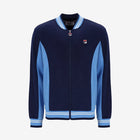 Settanta Jkt Baseball Track Jacket in Navy/Regatta/Gardenia