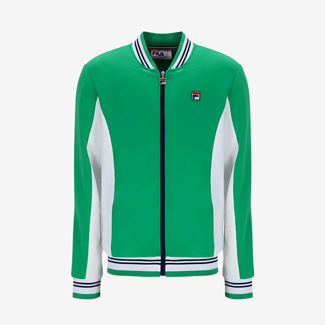 Settanta Track Top In Jelly Bean/White/Navy