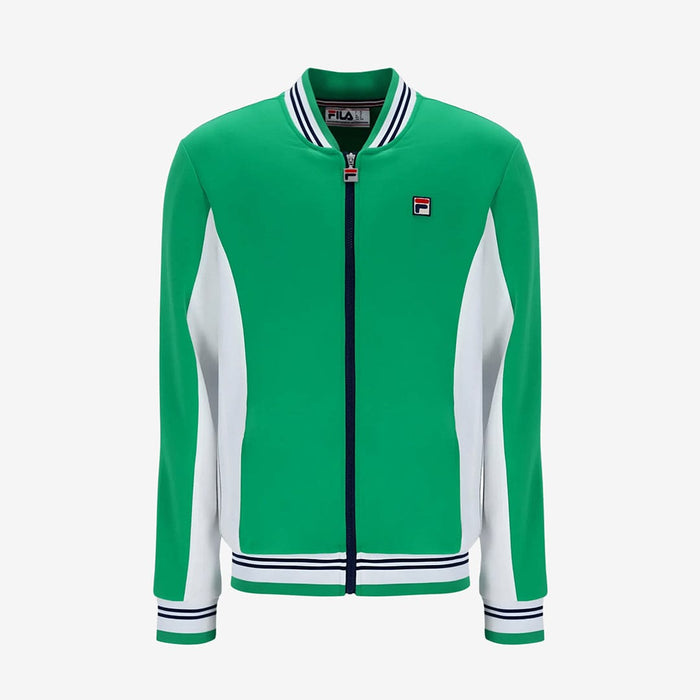 Settanta Track Top In Jelly Bean/White/Navy