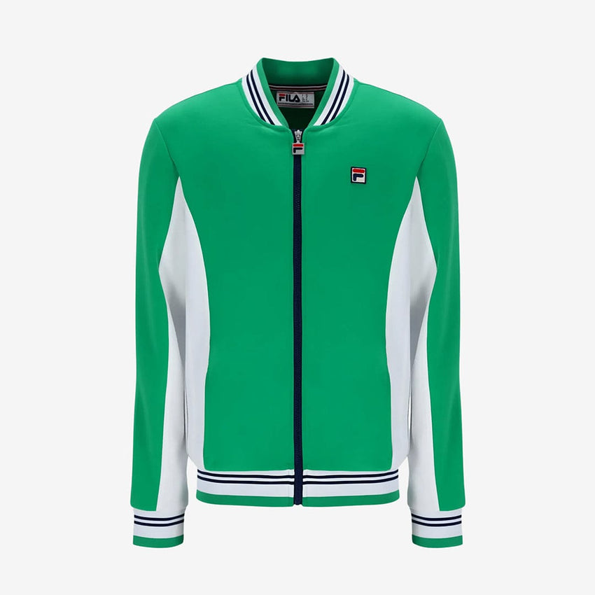 Settanta Track Top In Jelly Bean/White/Navy