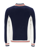Settanta Track Top Navy, Red & Cream