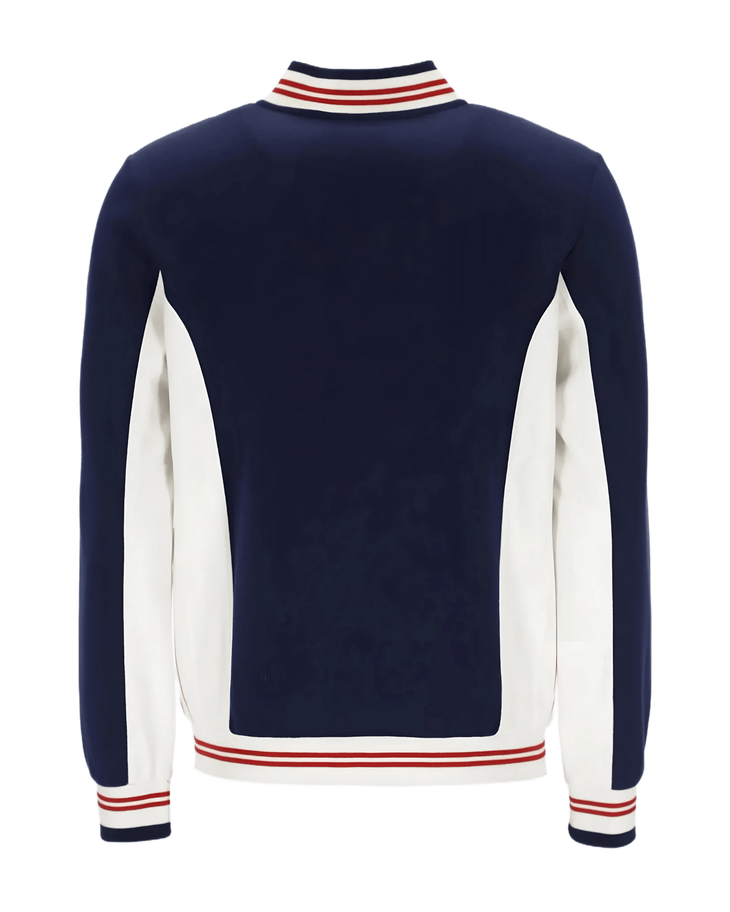 Settanta Track Top Navy, Red & Cream