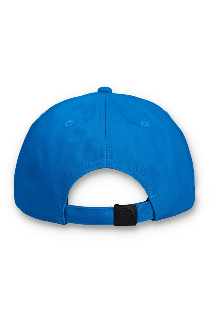 Sparks Classic 6 Panel Strapback Cap in Directorie Blue/White