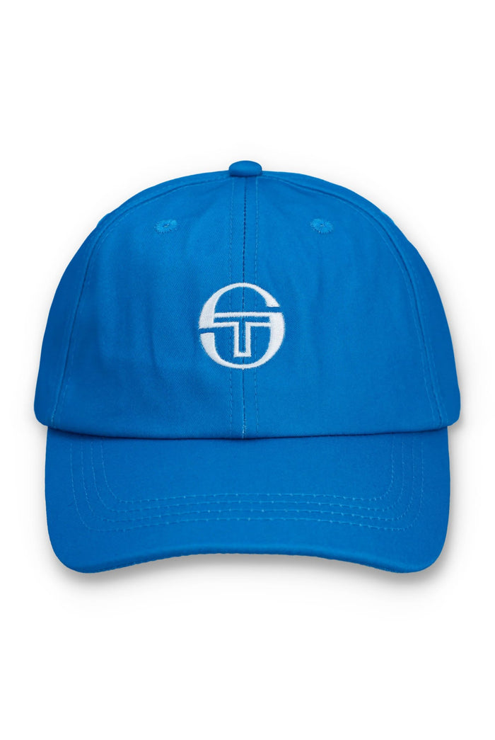 Sparks Classic 6 Panel Strapback Cap in Directorie Blue/White