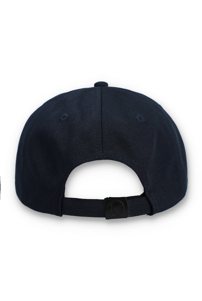 Sparks Classic 6 Panel Strapback Cap in Martime Blue/Gardenia