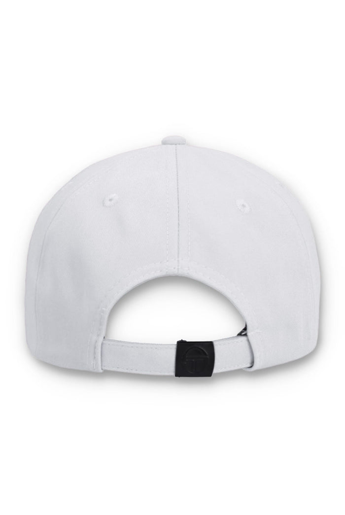 Sparks Classic 6 Panel Strapback Cap in White/Martime Blue