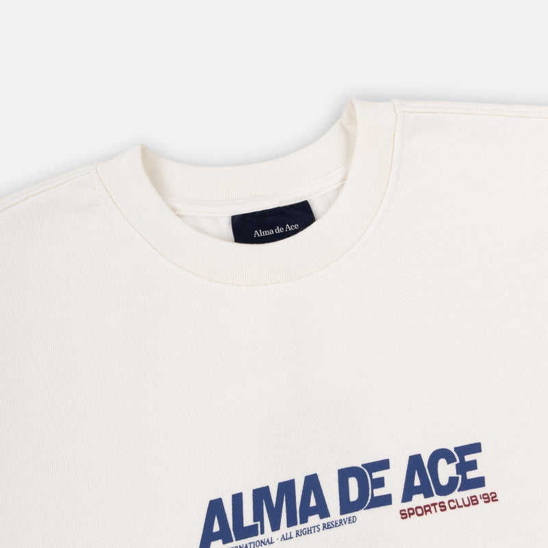 Sports Club 92 Sweatshirt | White