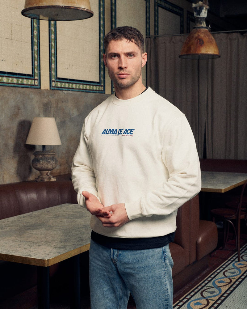 Sports Club 92 Sweatshirt | White