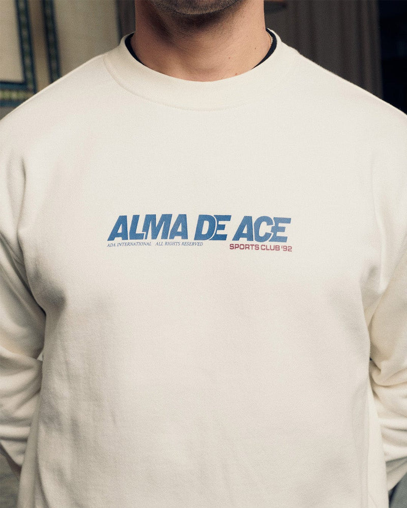 Sports Club 92 Sweatshirt | White