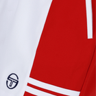 Supermac Short Tennis Short In White/Adrenaline Rush