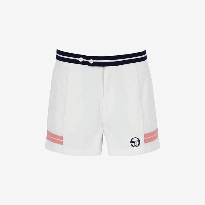 SuperMac Tennis Shorts in Gardenia