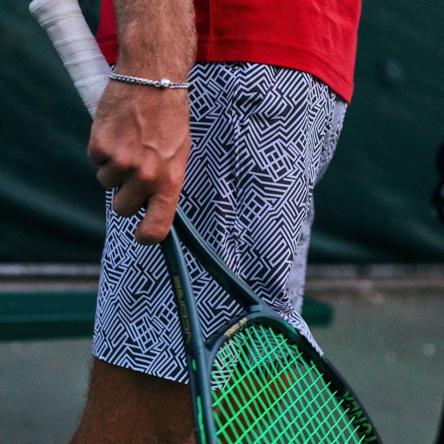 Tennis Ball Cuban Chain Bracelet