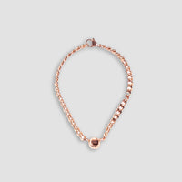 Tennis Ball Cuban Chain Bracelet