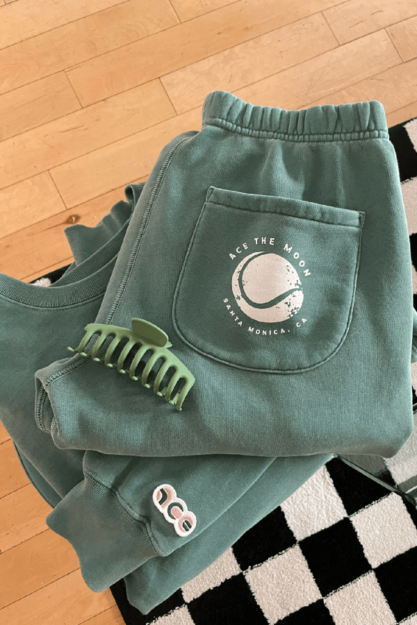 Tennis Score Tube Sweatpants