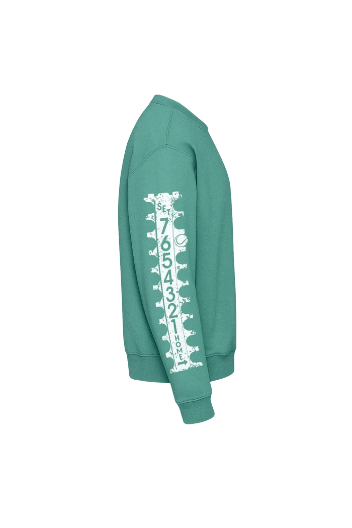 The Tennis Score Tube Crewneck Sweatshirt