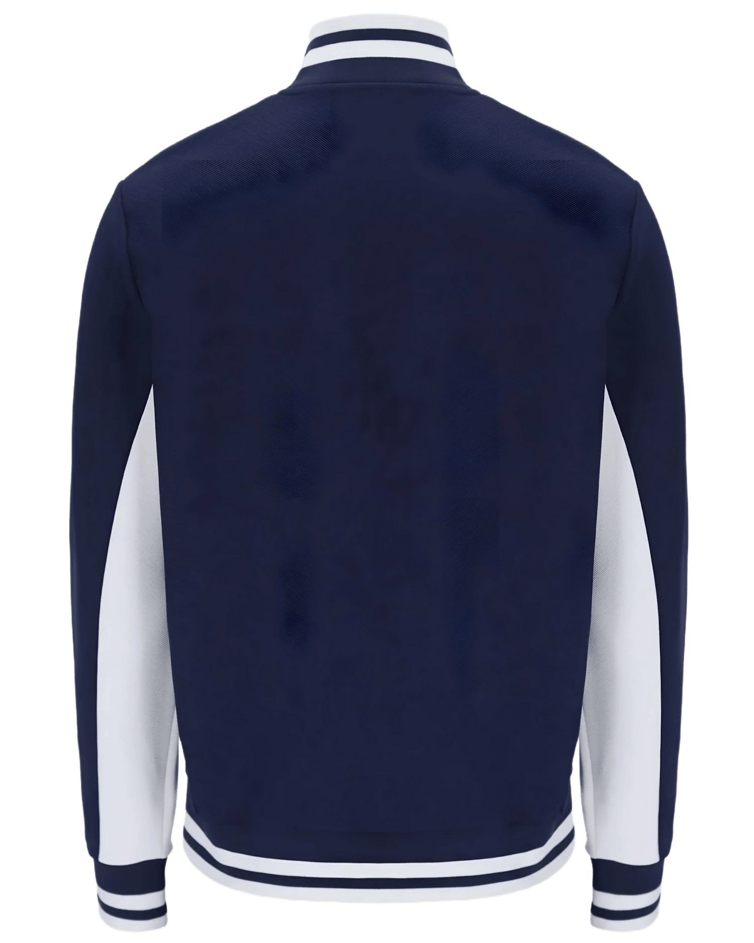 Tiebreaker Funnel Neck Tack Jacket in Navy/Red/White