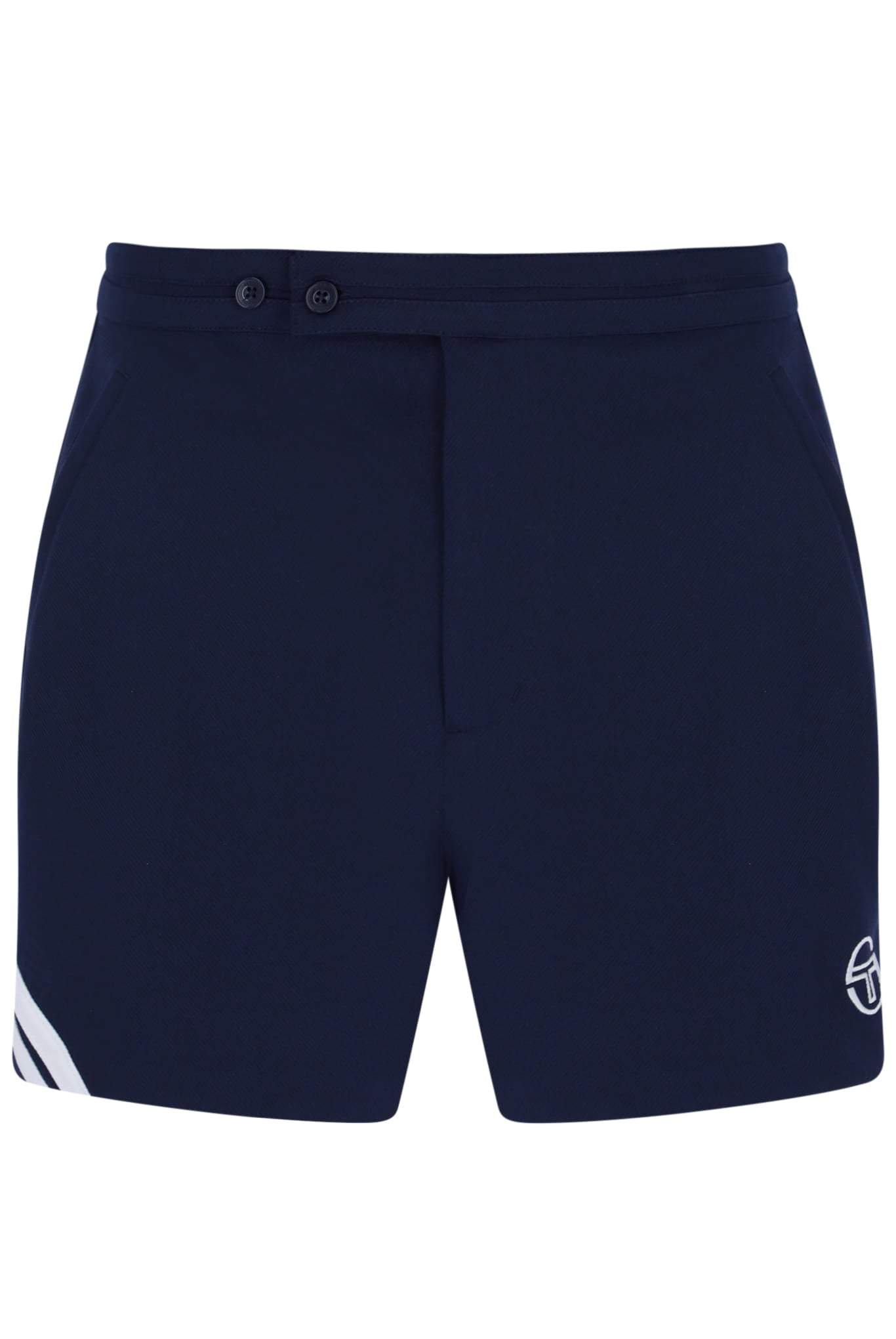 Time Tennis Shorts in Martime Blue/White