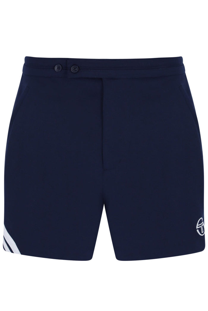 Time Tennis Shorts in Martime Blue/White