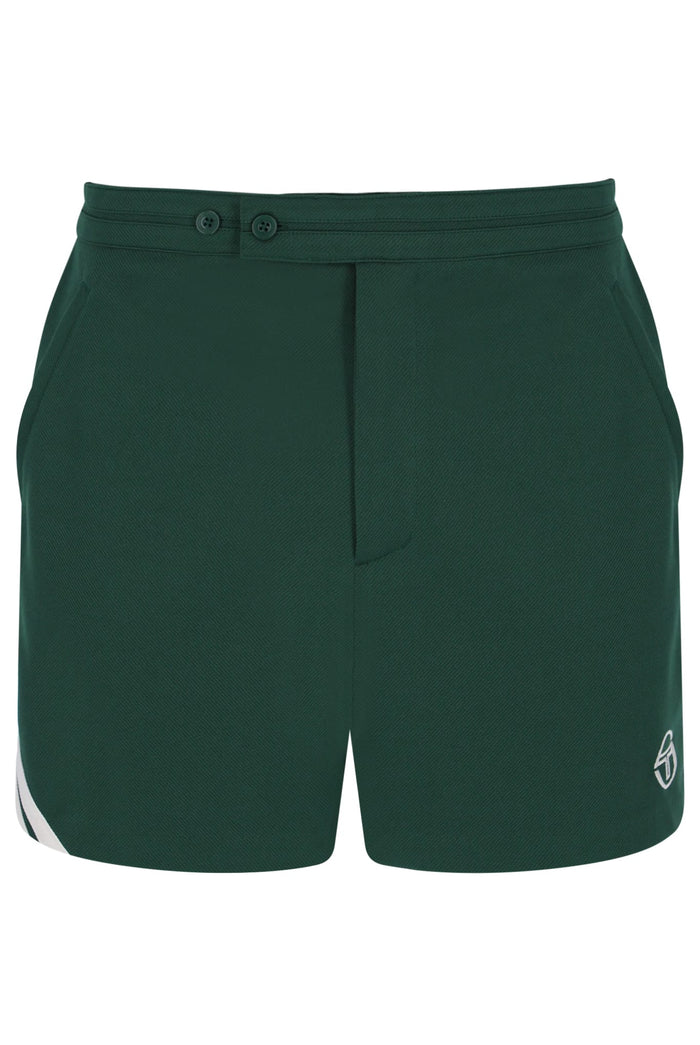 Time Tennis Shorts in Pine Needle/Gardenia