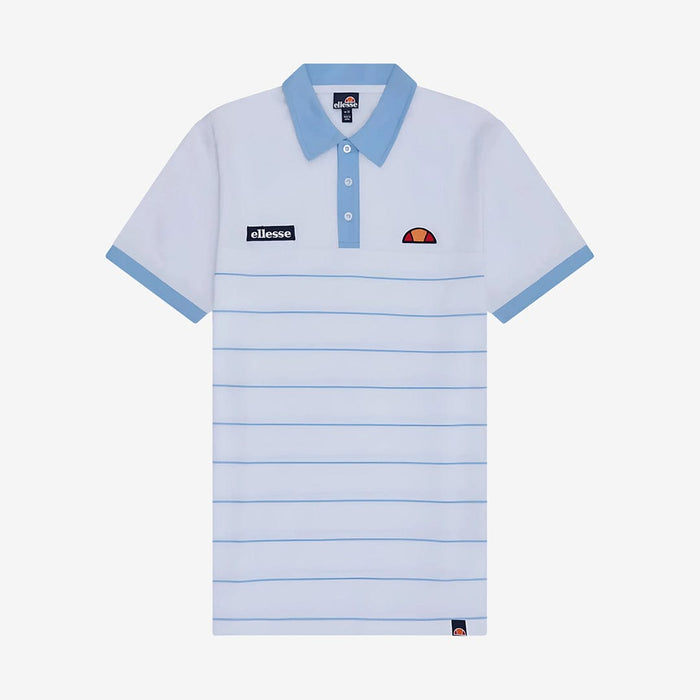 Tor Polo In White/Light Blue