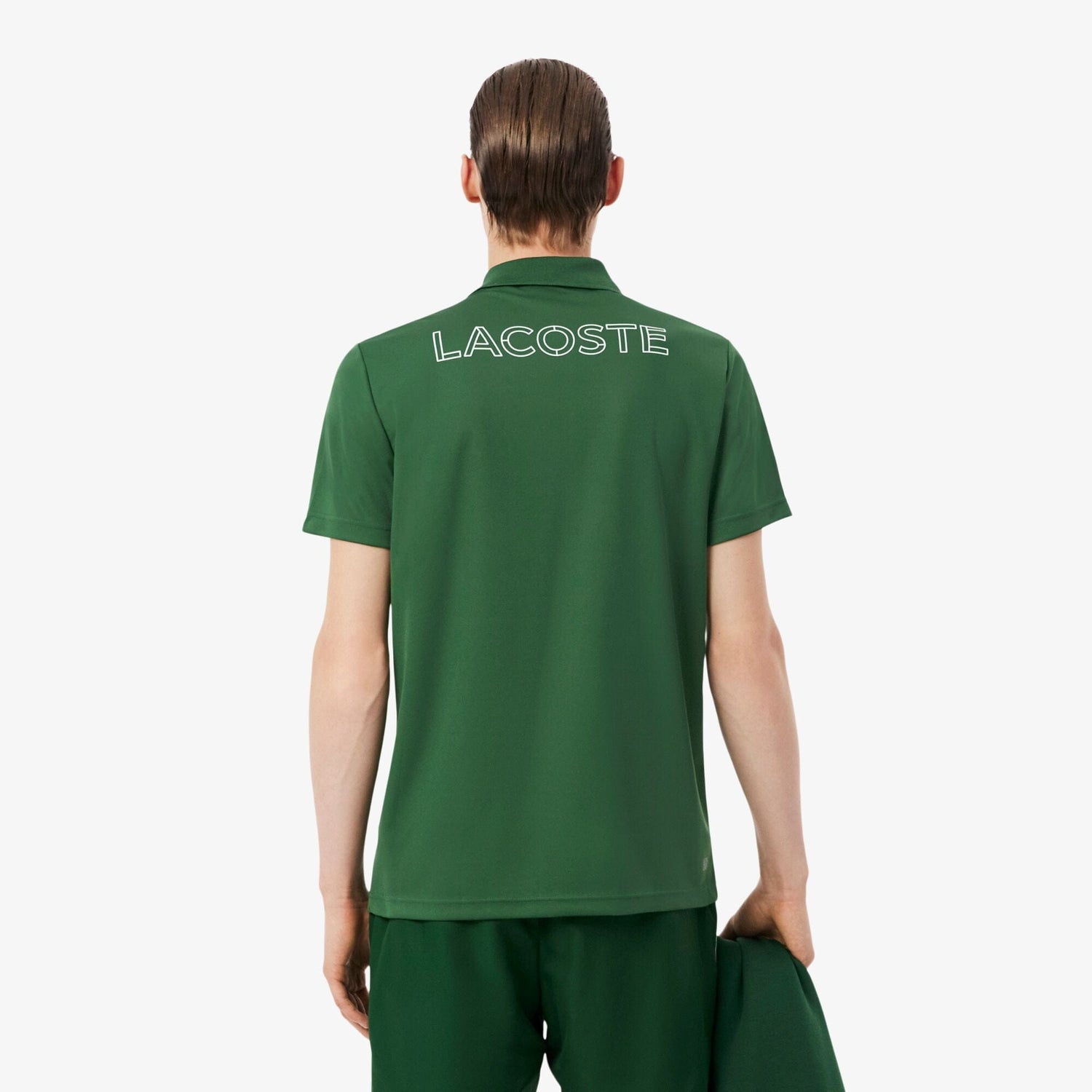 Ultra Dry Off Court Polo in Vert Green
