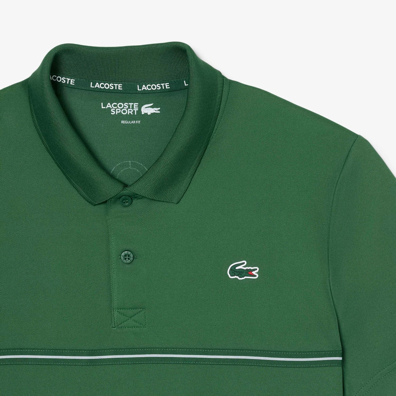Ultra Dry Off Court Polo in Vert Green