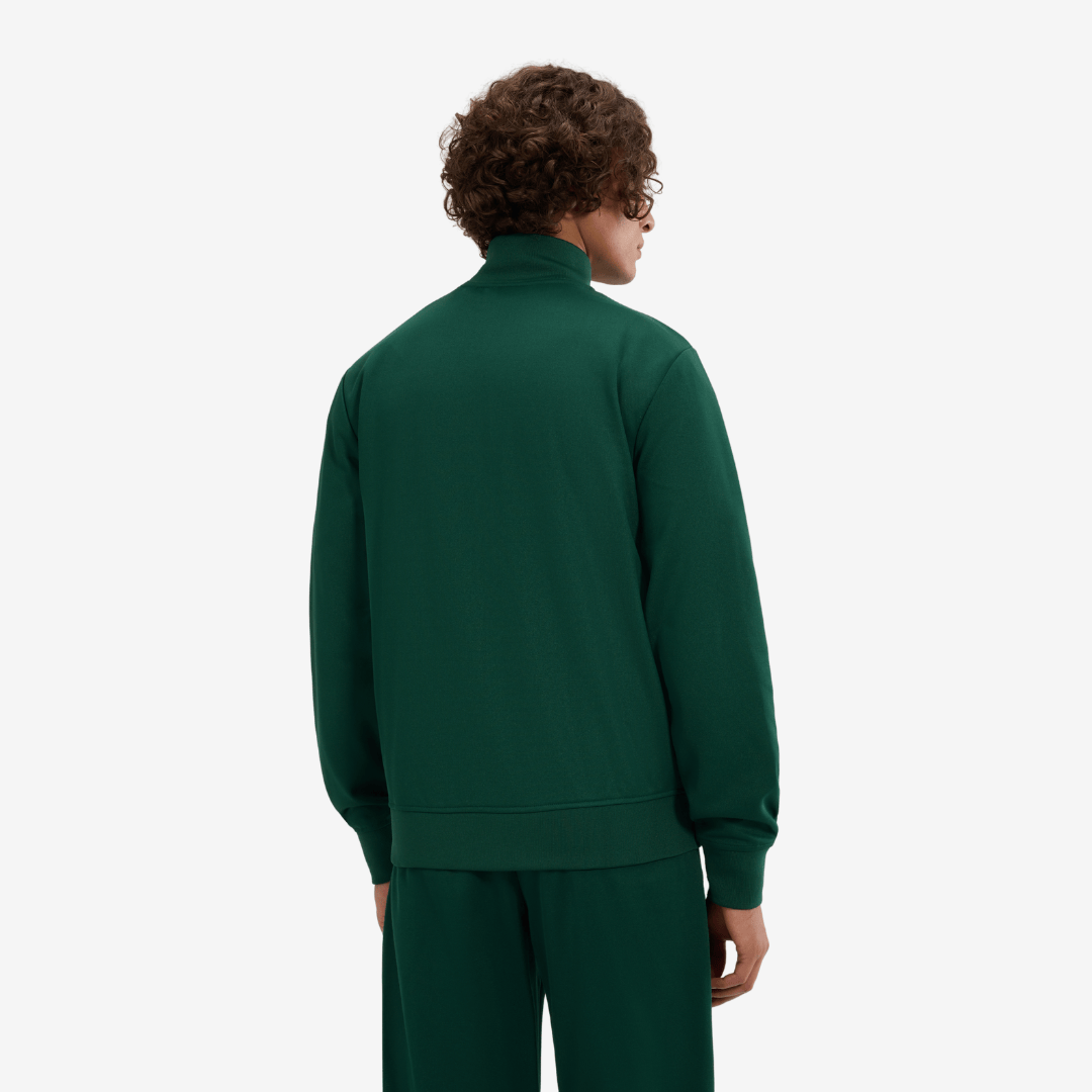 Vicenza Track Jacket in Dark Green