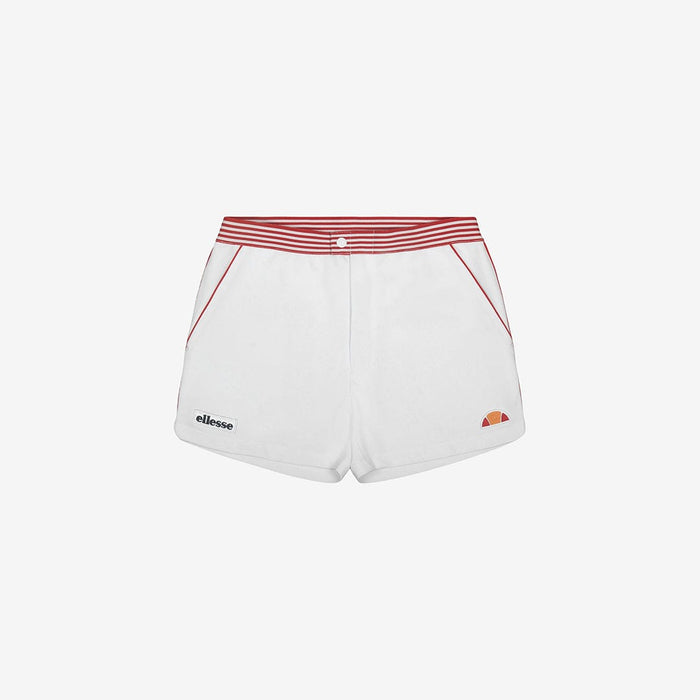 Vilas Renzo Tennis Shorts in White & Orange
