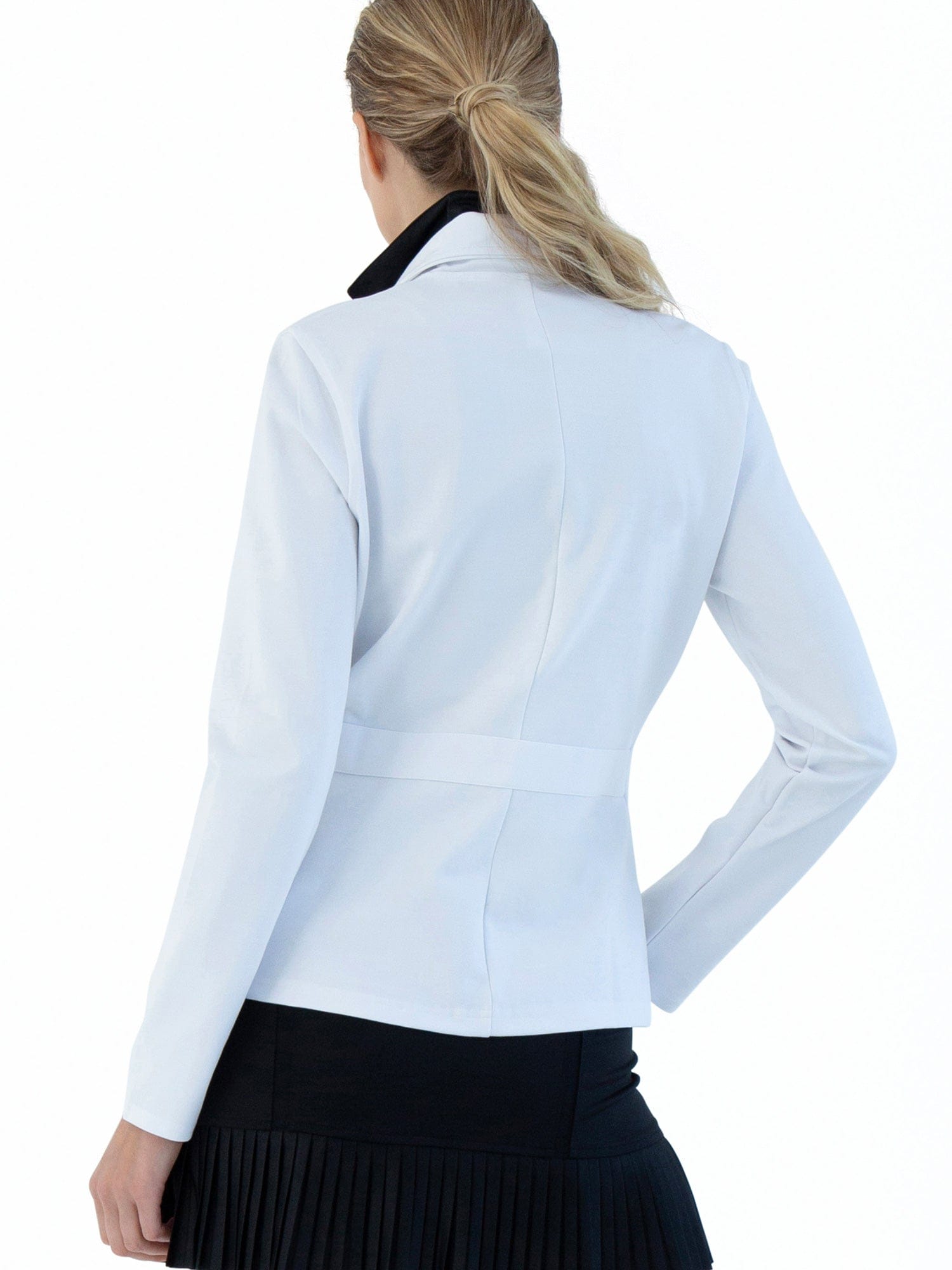 Women's Blazer - Active & Stylish with Sun Protection - White