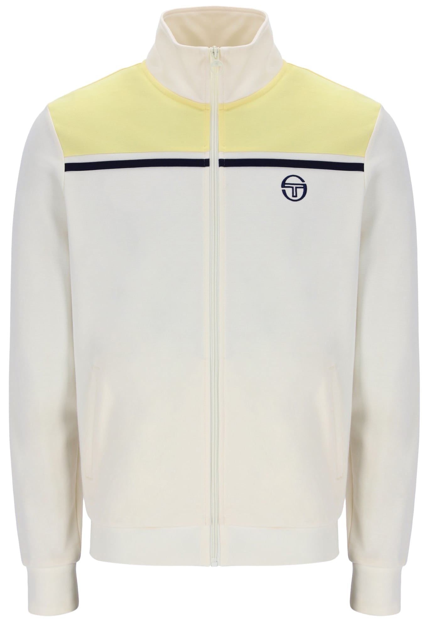 Youngline Track Top In Gardenia/Pale Banana
